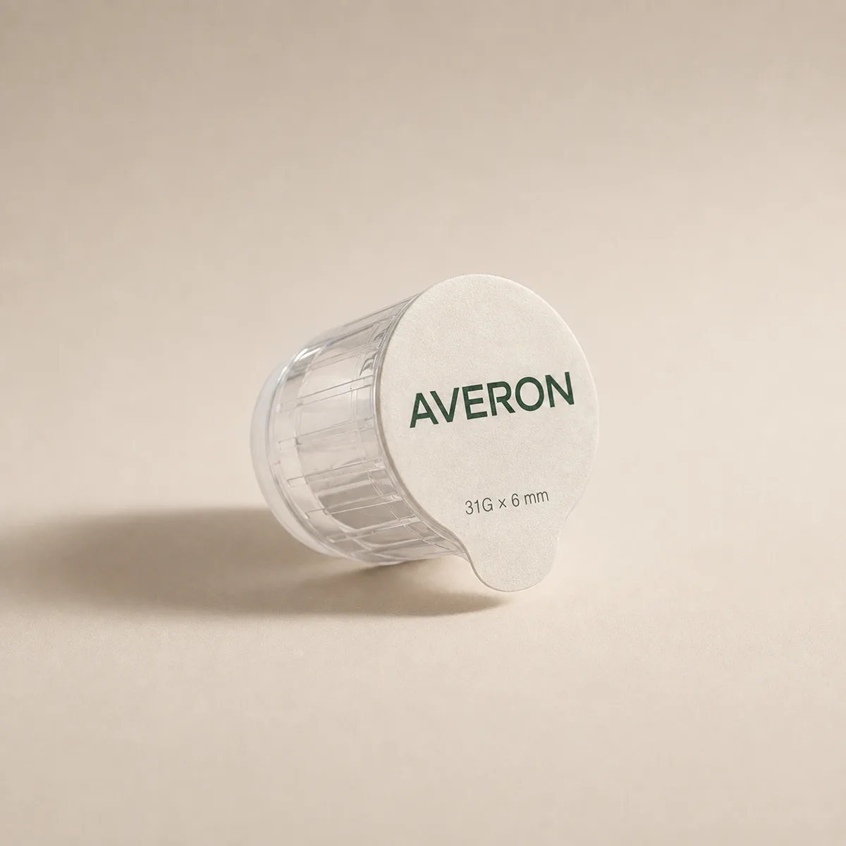 AVERON pen needle 31G 6mm — single sterile unit