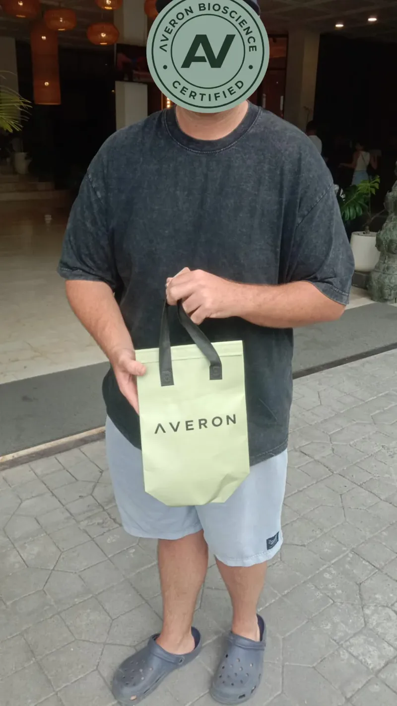 AVERON customer receiving their delivery in Bali, photo 15